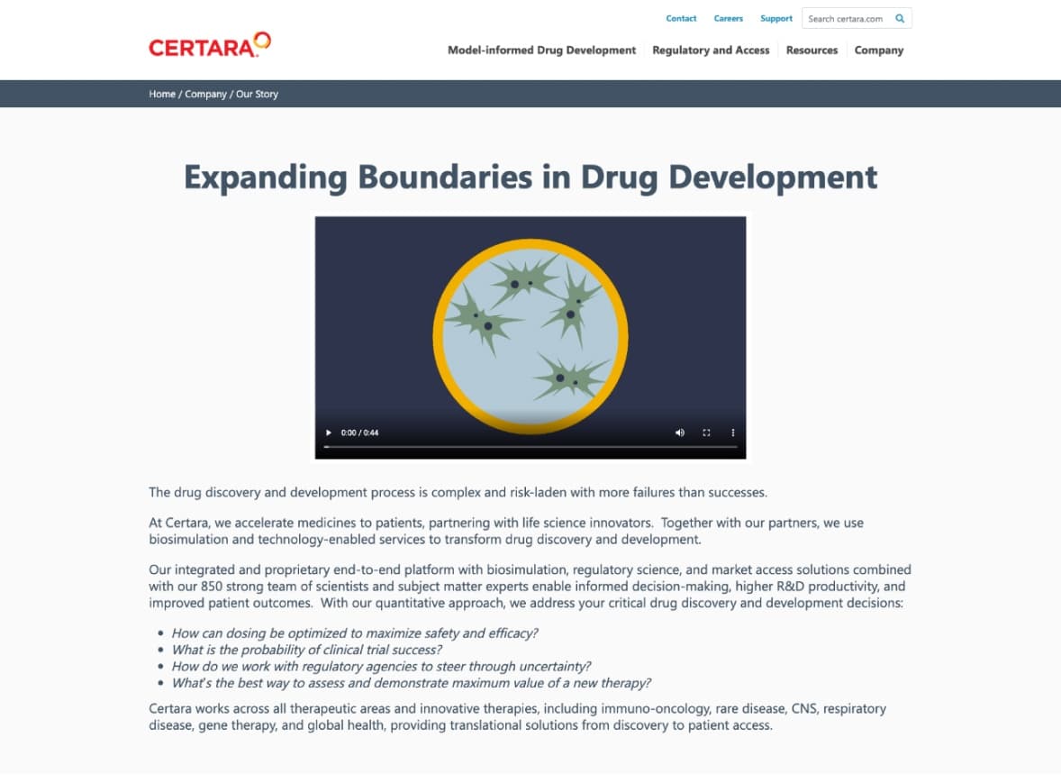 certara-our-story-portfolio