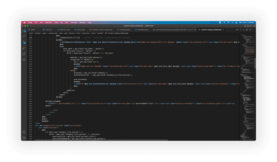 HTML/CSS Development